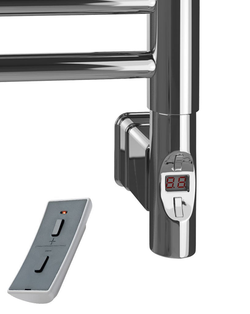 Eastbrook Staverton Electric Straight Chrome Tube on Tube Designer Towel Rail 600mm x 400mm 41.0181-ELE-8.499