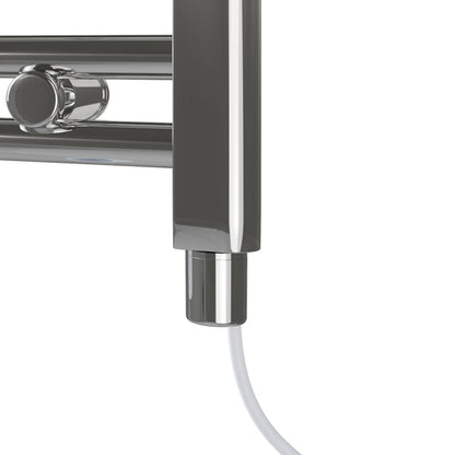 Eastbrook Tunstall Electric Chrome Designer Towel Rail 560mm x 1000mm 89.0028-ELE-8.017-8.026