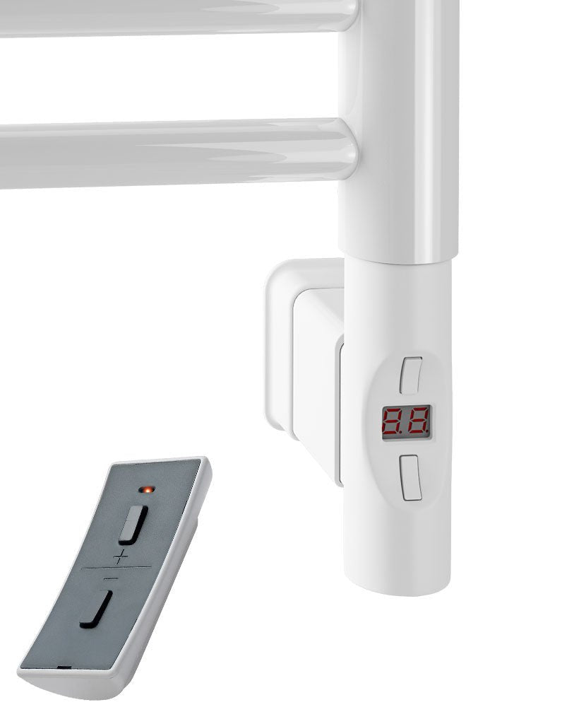 Eastbrook Tunstall Electric Matt White Designer Towel Rail 1200mm x 500mm 89.0033-ELE-8.505